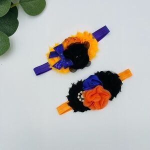 NEW BABY GIRL TODDLER HEADBANDS LAKER COLORS